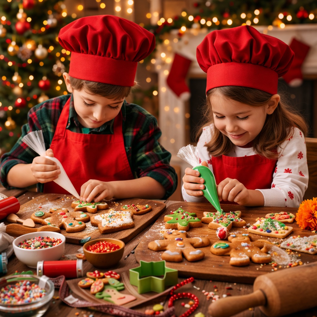 %key Cursos Cortos Universidad de Londres Cocina kids navideño